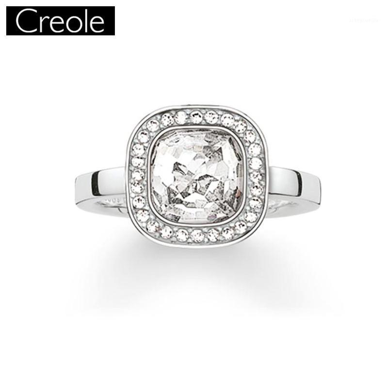 

Cluster Rings Secret Of Cosmos 925 Sterling Silver Gift For Women & Men Europe Style Glam Jewelry Crystal Ring Fashion, Golden;silver