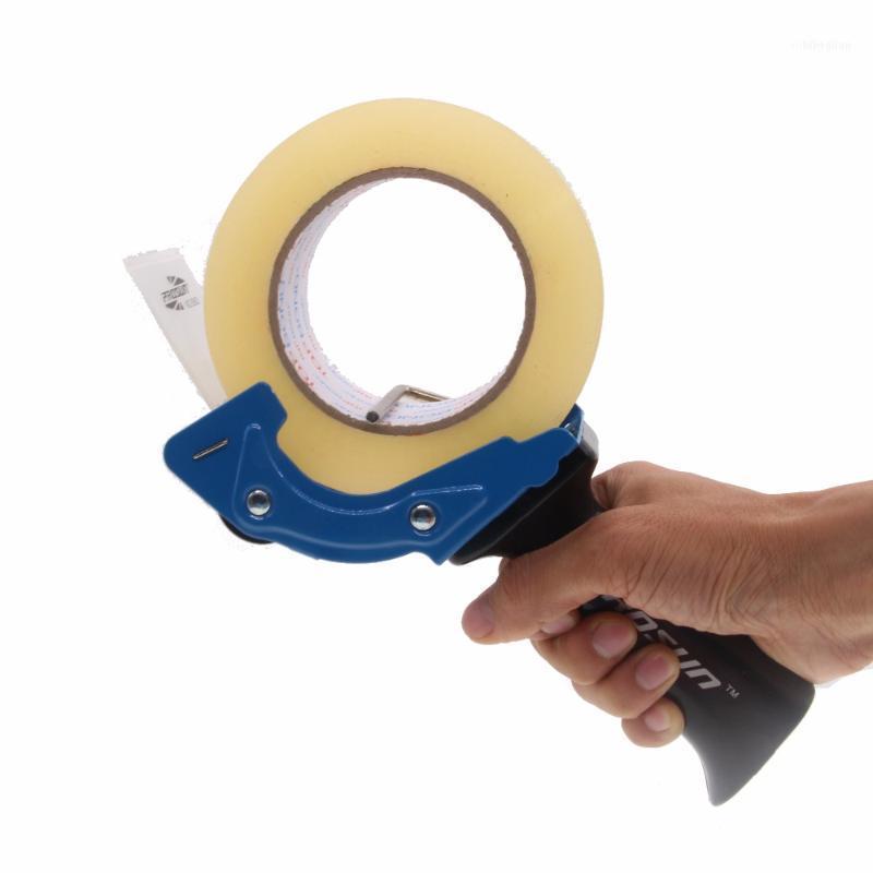 

60mm Heavy Duty Tape Gun Dispenser Lightweight Handheld Tape Cutter for Carton, Packaging and Box Sealing; Random Color11