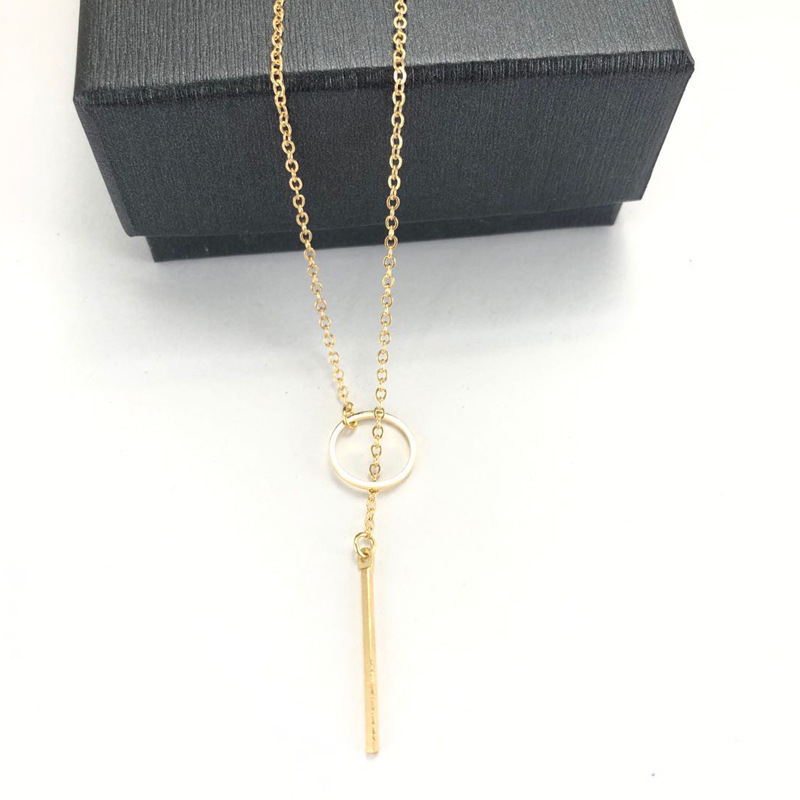 

Chaîne de collier collier, barre verticale circulaire réglable