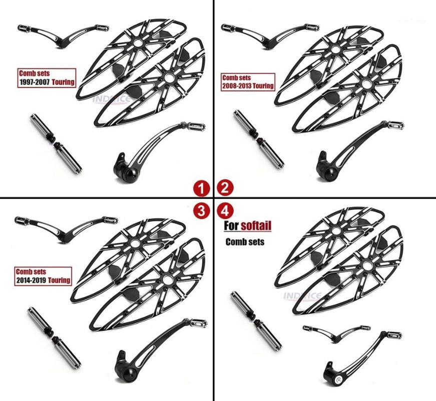 

Gauge rider passenger floorboards brake lever for Glide softail 1997-20191