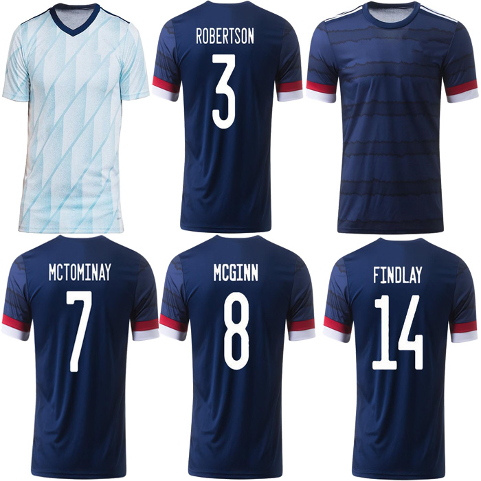 

Top quality 2020 2021 Scotland Soccer Jerseys Scottish ROBERTSON FRASER home away Football Shirt MCGINN Men and Kids maillots de foot, Red