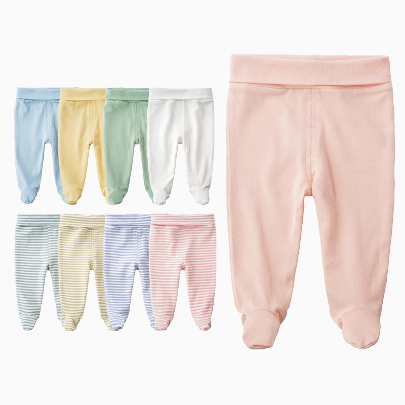 

Newborn Baby Pants Baby Boy Clothes Autumn Unisex Loose Casual Cotton Leggins, Blue