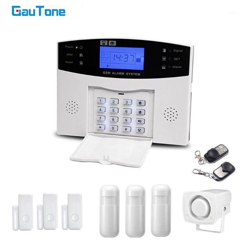 

GauTone PG505 GSM Home Security Keypad Alarm Security with Motion Detector APP Control Wireless House Burglar Alarm System1