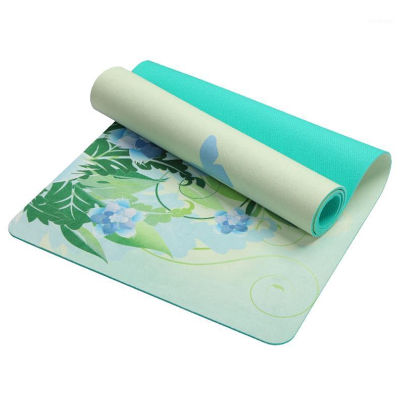 

Hot Selling Yoga Mat Non-Slip Printed Sport Pad Odorless for Fitness Pilates Exercise Women Men1, Red