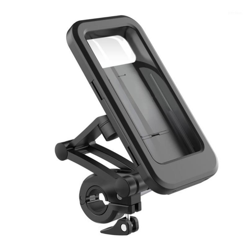 

Bicycle Mobile Phone Holder Waterproof Magnetic Suction Retractable Bracket1, Black