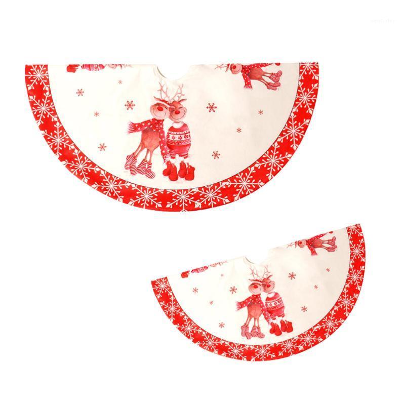 

1PC 120cm Christmas Tree Carpet Soft Cute Santa Claus Party Decoration for Home Party1