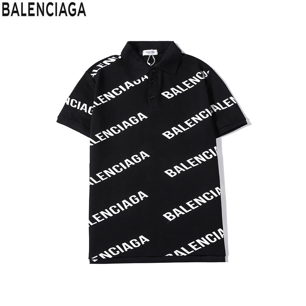 

2019 Luxury European Paris Patchwork Men's T-shirt Fashion Men's Designer T-shirt Casual Men's Clothes Cotton Luxury Polo