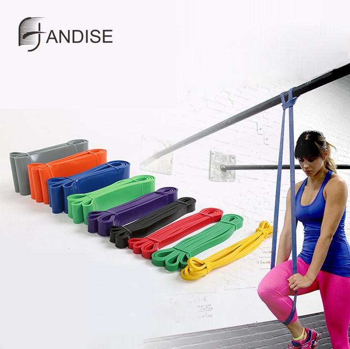 

208Cm Fitness Pull Up Assist Bands Rubber Bands Heavy Duty Resistance Band Yoga Elastic Loop Expander for Workout Sports