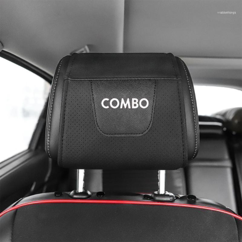 

Car Seat Covers 1 Pc For Combo Headrest Protector Cover Pu Leather Accessories1