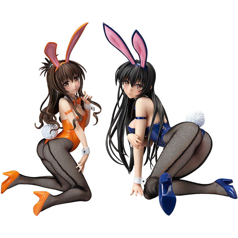 

Freeing To Love-Ru Mikan Yuki Yui Kotegawa Bunny Girl PVC Action Figure Anime Sexy Girl Figure Toys Collectible Doll For Gift T200911