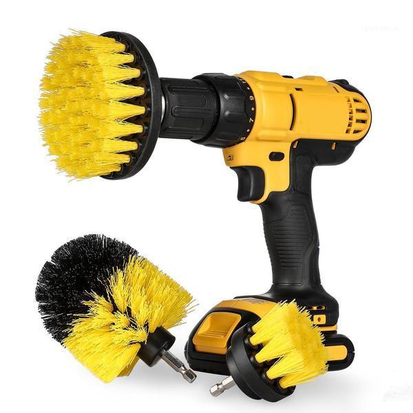 

3pcs Power Scrubber Brush Set Drill Scrubber Brush for Bathroom Cleaning Cordless Drill Attachment Kit Power1
