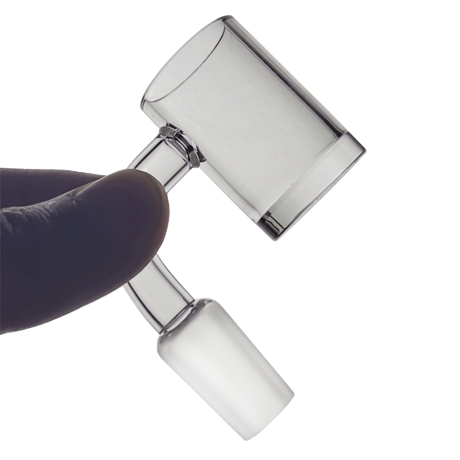 

Quartz Banger Female Male 10mm 14mm 18 mm 5mm Thick Bottom Quartz Nail Domeless 45 90 Degree For Glass Water Bongs Dab Rigs