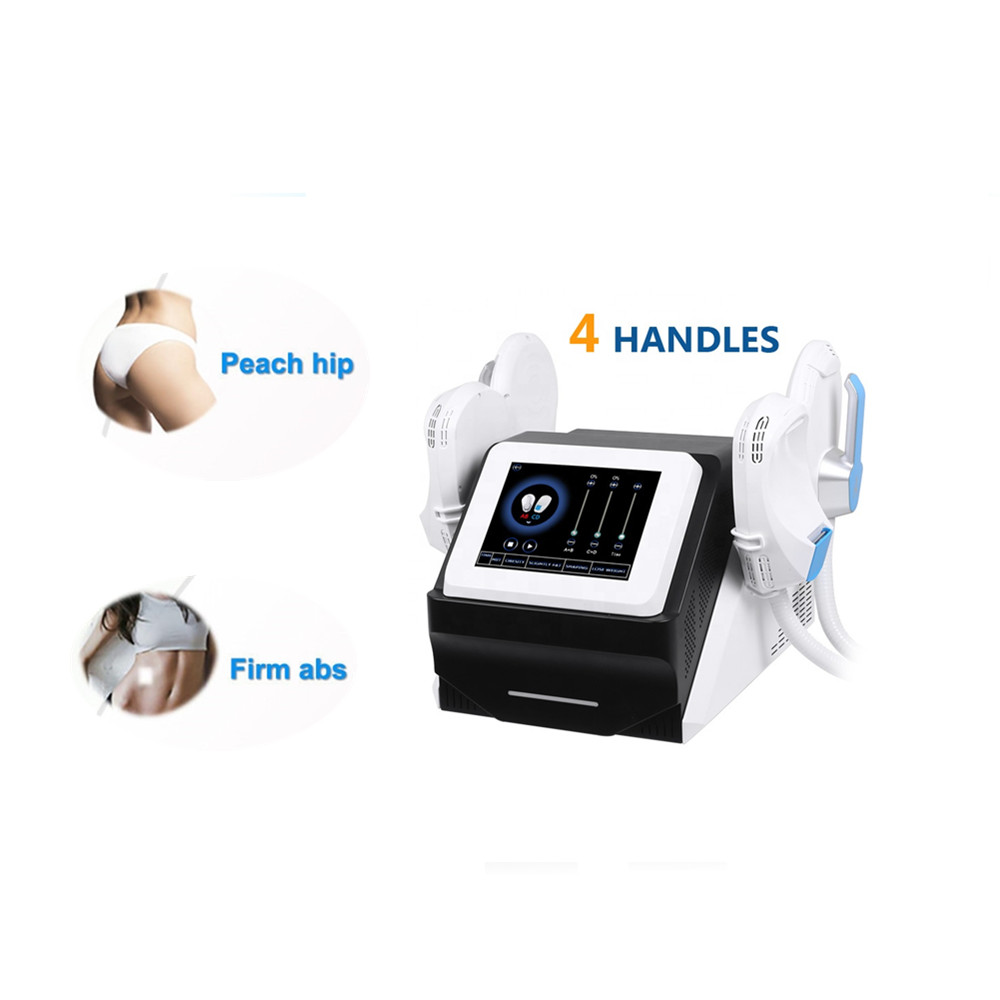 HI-EMT EMS muscle lift sculpting Electromagnetic stimulation muscles building weight loss fitness body sculpting machine with 4 handles-image-753296340
