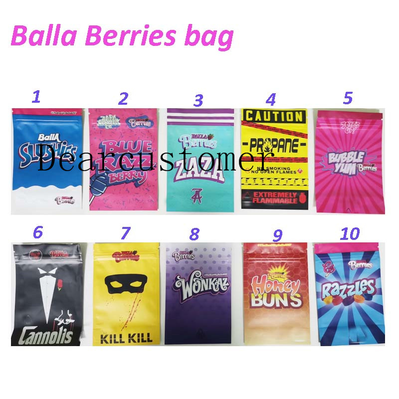 

2021trr 3.5g mylar bag Jokes up Propane Bubble yun Balla Berries runtz mylar bags razzles smell proof bags