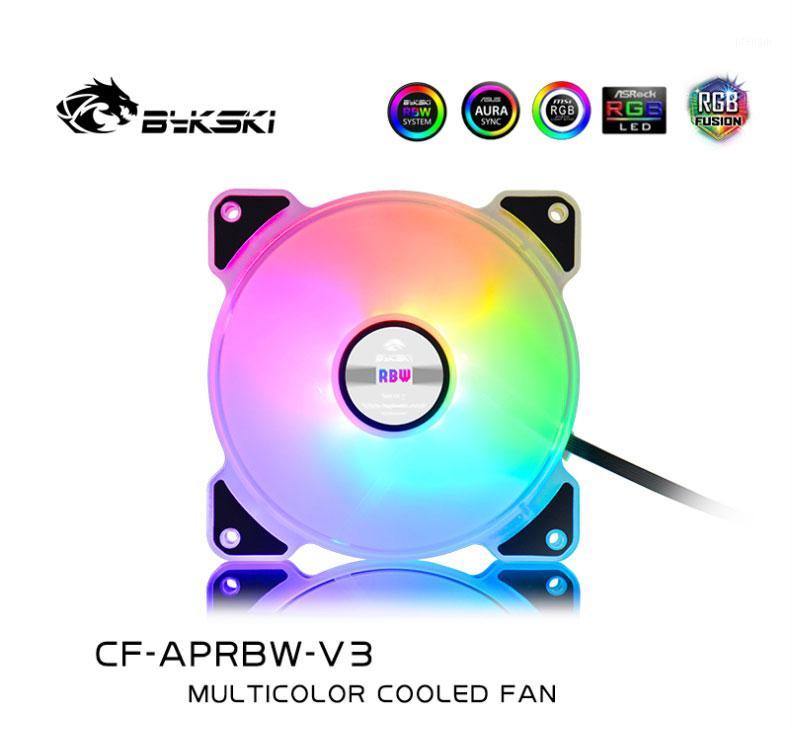 

Bykski 5V A-RGB Light Fan / 1500RPM / 64.8CFM Computer Case 12cm Fan Water Discharge Radiator Hydraulic Bearing Mute For 120mm1