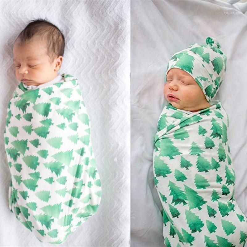 

2Pcs Newborn Infant Baby Blanket + Hat Set Soft Breathable Cotton Muslin Swaddle GXMB1