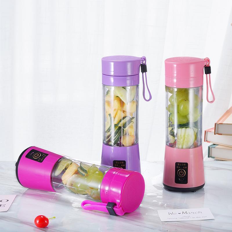 

380ml Portable Juicer Electric USB Smoothie Blender Machine Mixer Mini Juice Cup Maker fast Blenders processor blender cup1