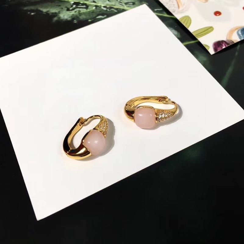 

Stud YPAY8 Fashion Simple Ladies S925 Sterling Silver Earrings Luxury Party Statement Stack For Women Wedding Jewelry