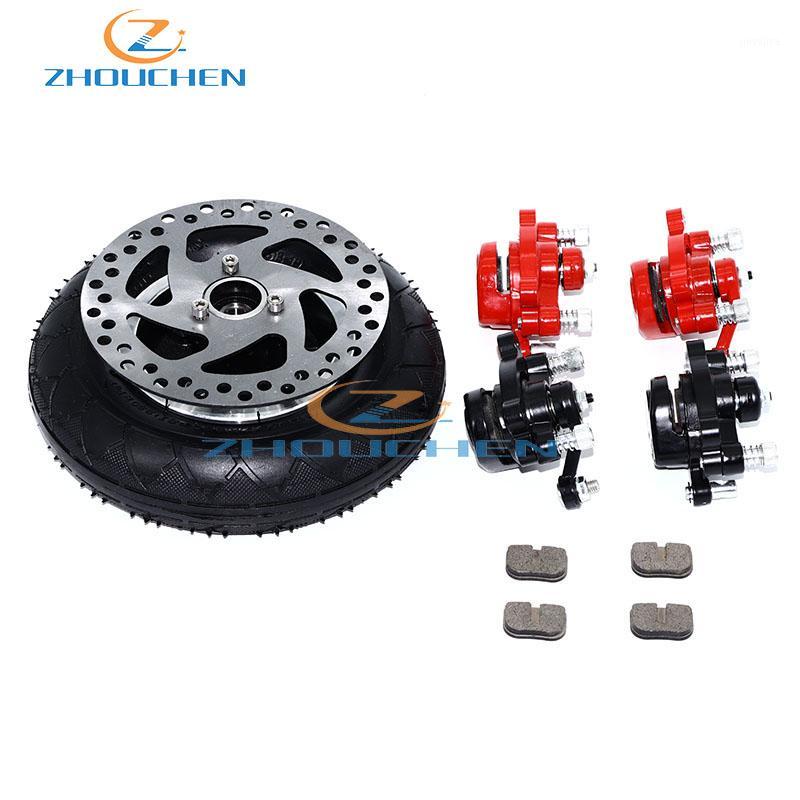 

Electric Scooter Balancing hoverboard With Wheel Hub 8" Scooter 200x50 Tyre Aluminium friction plate disc brake Wheel Tire1
