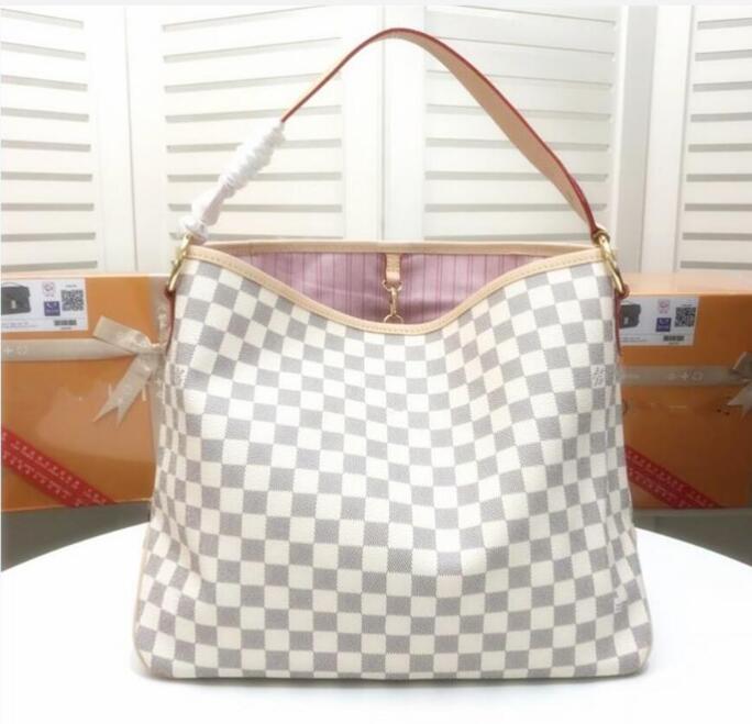 

Luxury Brand Printing Emmer Tas Digner Women Shoulder Bag High Quality Leather Handbag Large Crossbody Bags Women Satchel Black network LOUISS VUTTONS LVs, White network