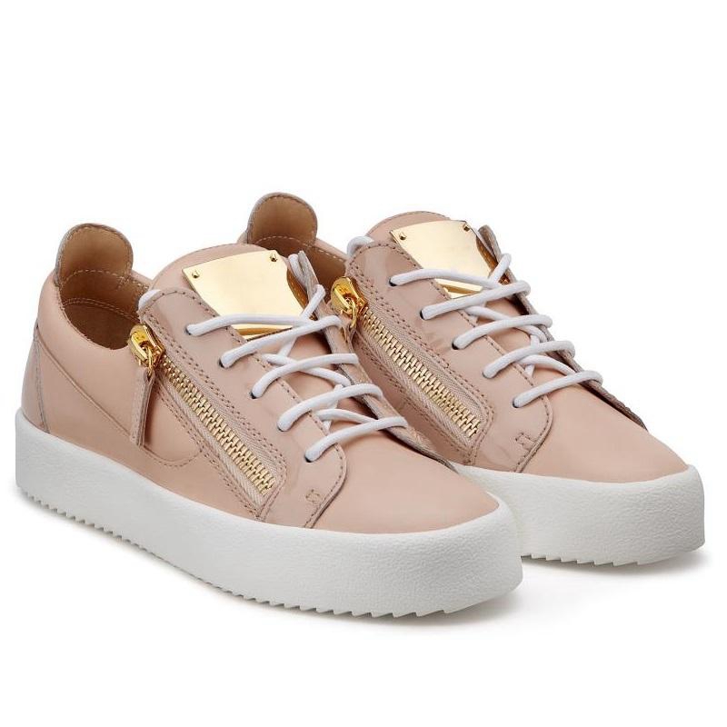 

Fashion Design Sneaker Men Women Arena Casual Shoes Genuine Zipper Race Runner Shoes Outdoors Trainers With Box big size 35-45