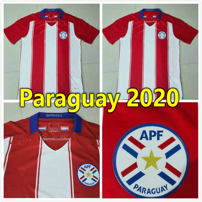 

2021 Paraguay Soccer Jerseys 20 21 PLAYER VERSION national team home away camiseta fútbol men Football Shirt KIT maillot de futol, Paraguay home