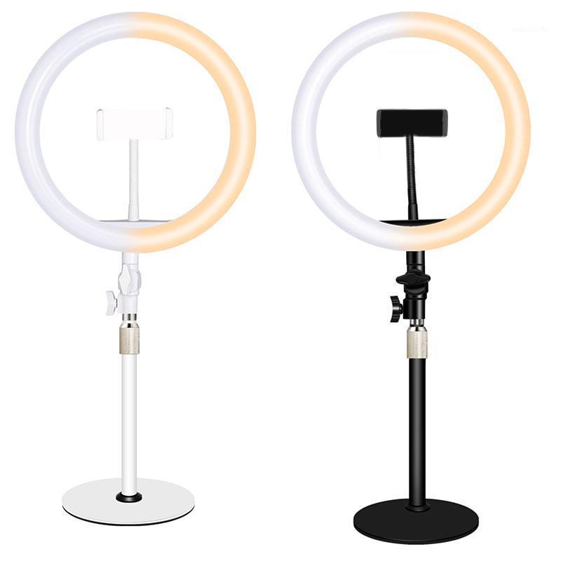 

BX-62 Professionele Phtography Licht Dimbare LED Studio Camera Ring Licht Foto Telefoon Video Lamp Selfie Mount1
