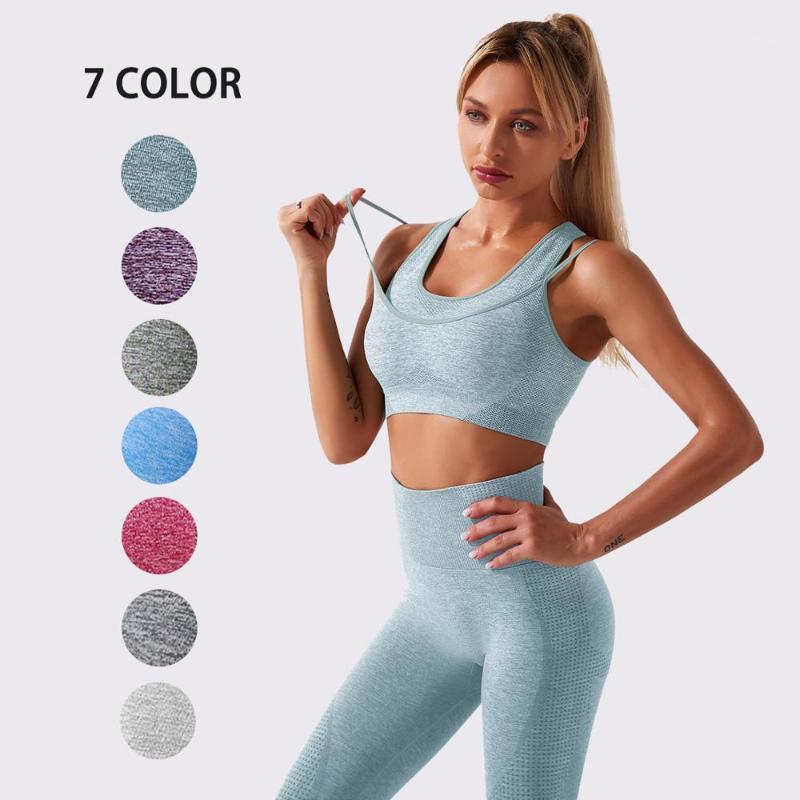 

Women Seamless Sportswear Yoga Set Workout Clothes Athletic Wear Sports Gym Leggings Fitness Trousers Bra Crop Top Yoga Suit1, Brapants darkpink