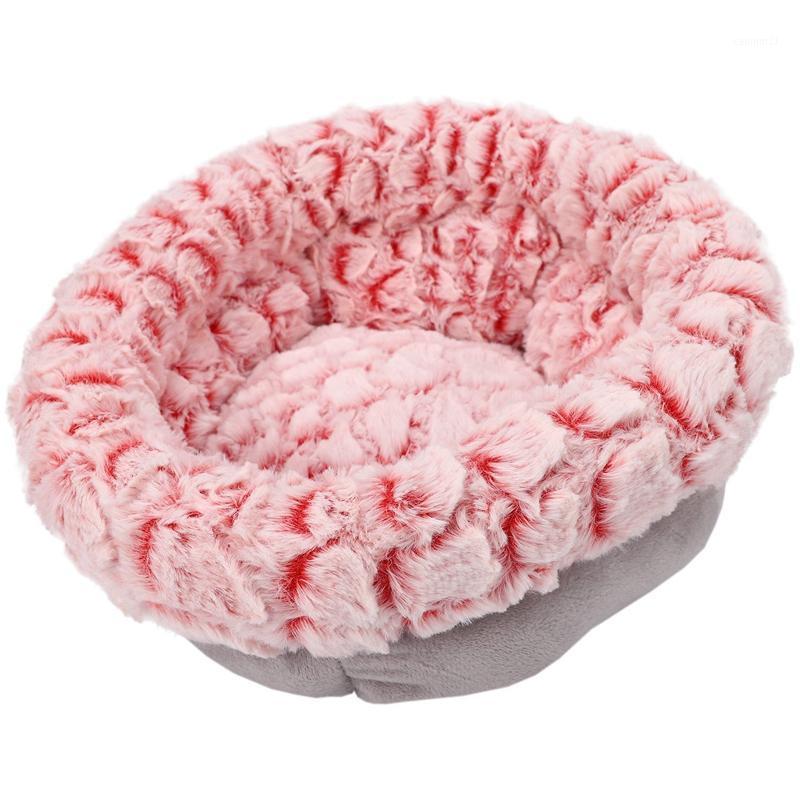 

Pet Dog Bed Round Nest Warm in Winter Creative Cat Nest Pad Plus Velvet Pet Bed1