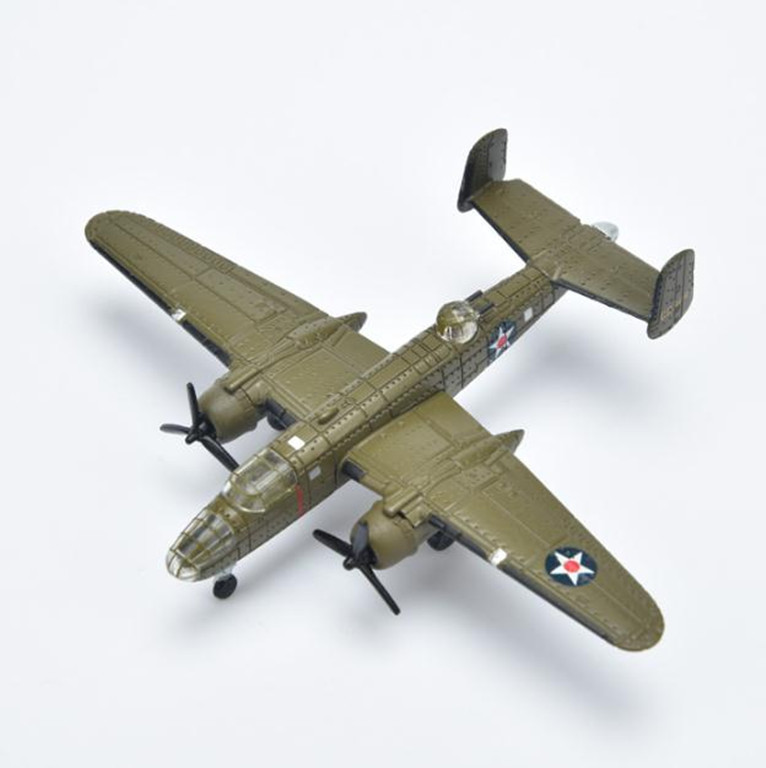 

B25 aircraft model,high simulation 1:200 bomber model,diecast alloy metal toy,collection model,Children's gift,free shipping
