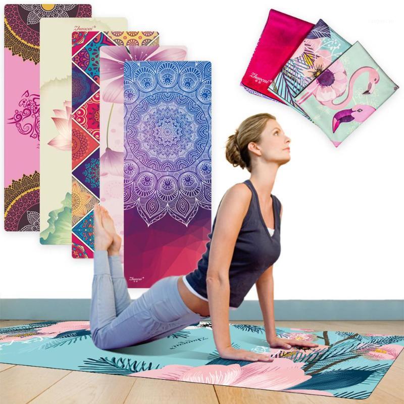 

Folding Anti-slip Gym Fitness Home Exercise Sports Pilates Yoga Mat Cushion1, Red