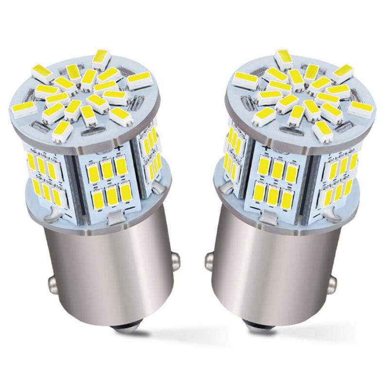 

2x 1156 LED Bulb 6000K White, 1003 BA15S 1141 7506 LED Replacement Light Bulbs for RV Car Camper Trailer Interior Indoor Lights, As pic
