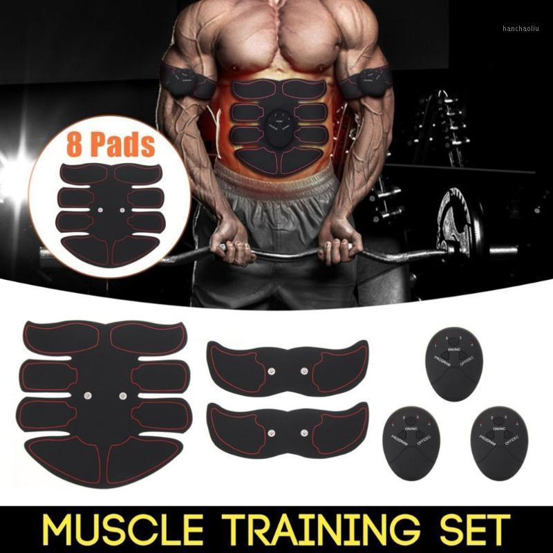 

2020 Fat Burning Muscle Strengthen Device Intelligent Abdomen Training Massager Body Building Patch Abdominal Exercise Machine1, Red