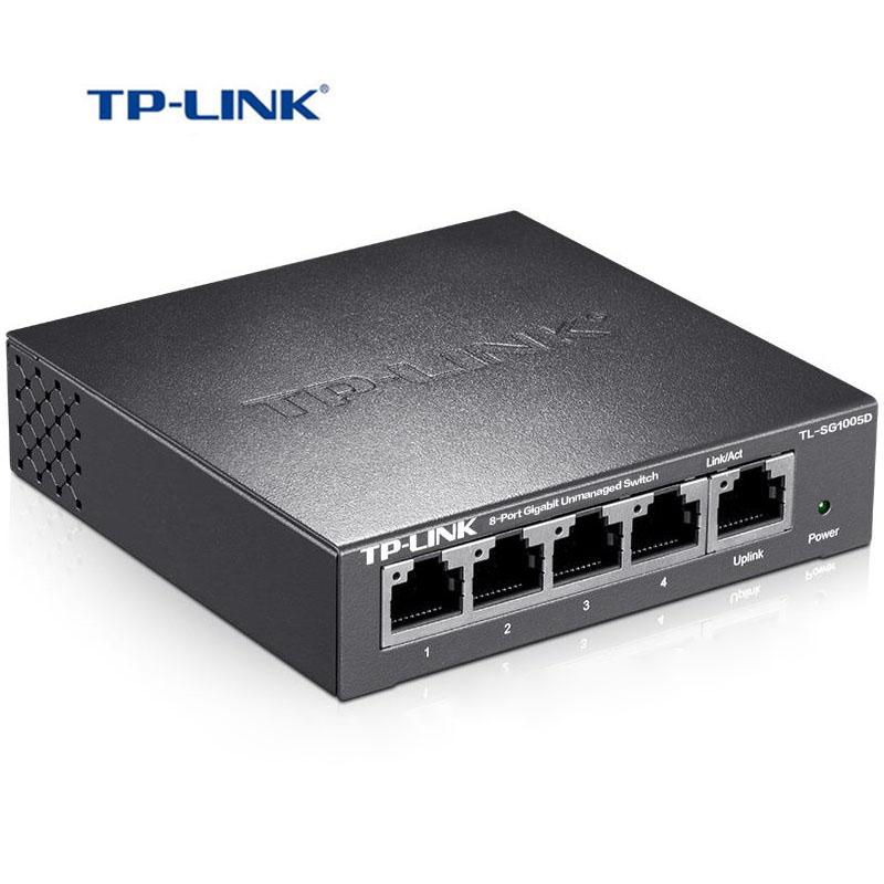 

TP-Link 5 Port 10/100/1000Mbps Gigabit Switch Plug and Play,Easy Setup (TL-SG1005D