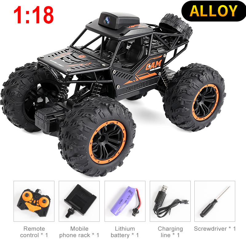 

2020 NEW RC CAR With HD Camera Wireless Climbing Off-Road Vehicle Wifi Camera Video Gravity Sensor Mobile Phone Control Toys Car