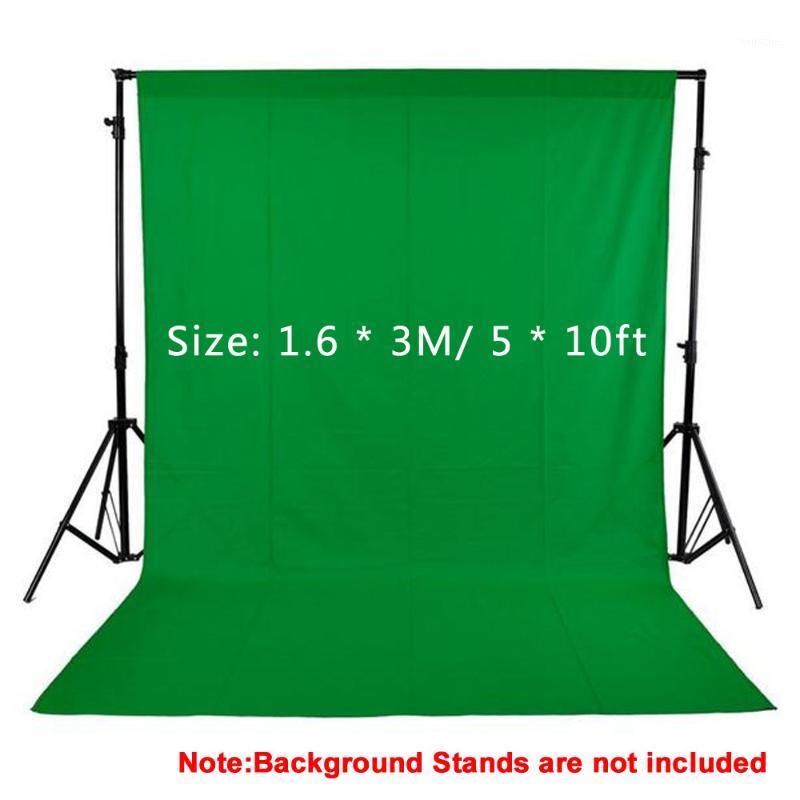 

1.6x3M / 5x10FT Studio Photography Backdrops Black White Green Screen Photo Background 100% Non-woven for Studio Vedio Shooting1