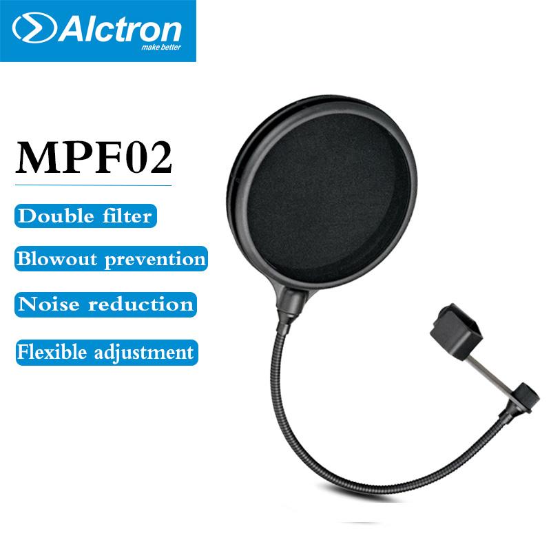 

Alctron PF04 Microphone Double-layer Filter Blowout Cover Webcast Wind and Blowout Prevention Net
