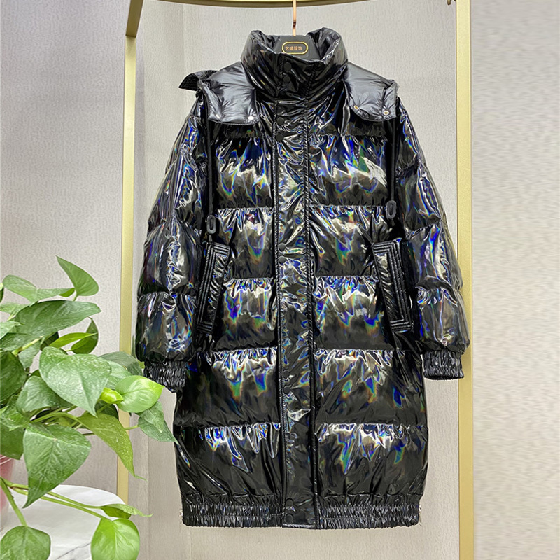

2021 New -30-cold Winter Coat Long Low Seasons 90% From White to Female Underneath Impermeable Jacket with Hot Hoof Heavy Snow 9LF5, Silver