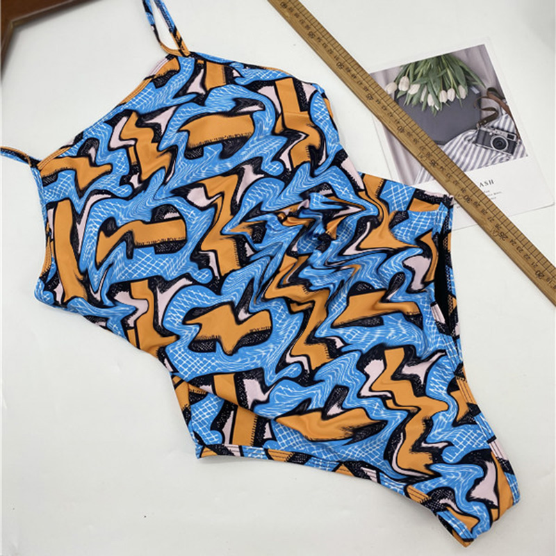 

Luxury B Letter One-piece Bikinis Womens Fashion Swimsuits High Quality Breathable Beach Swimwears Girls Bathingsuits Girls Presents