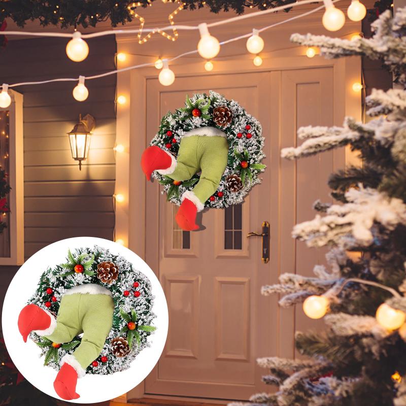 

Christmas Decoration The Thief Christmas Wreath for Thanksgivings Indoor Decoration ALI88