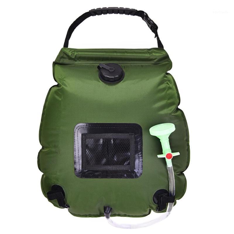 

20L Outdoor Solar Hiking Camping Folding Shower Bag1