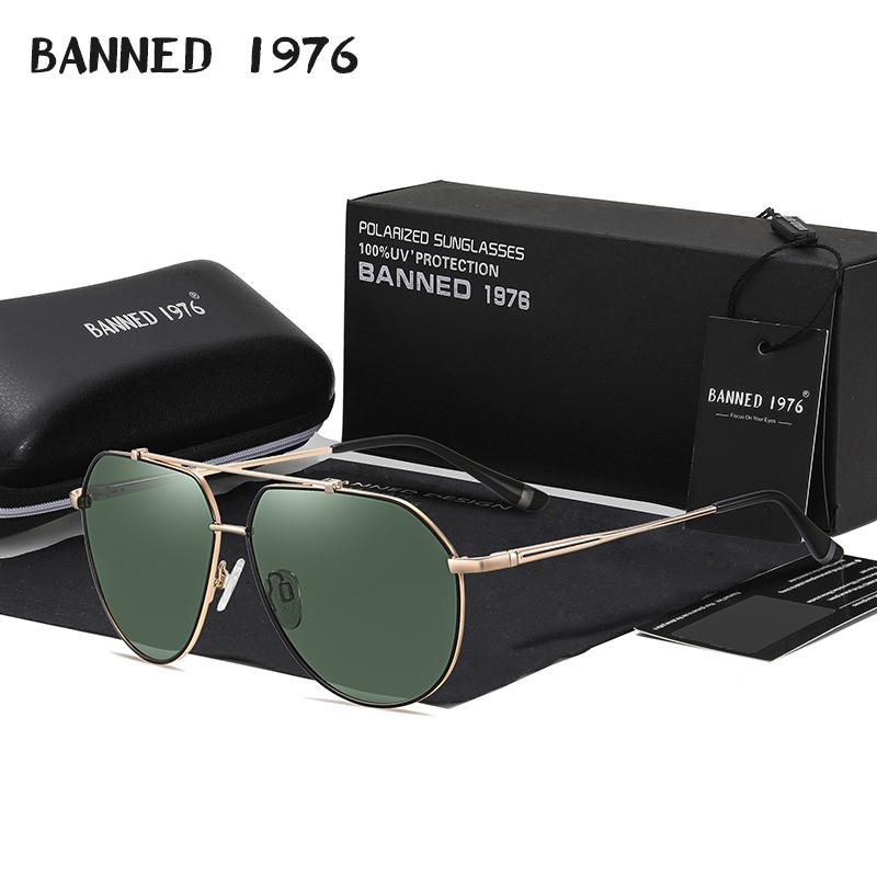 

2021 New Trend Quality Alloy Men's Sunglasses Original Polarized Sun glasses Women Aviation Mirror Eyewear