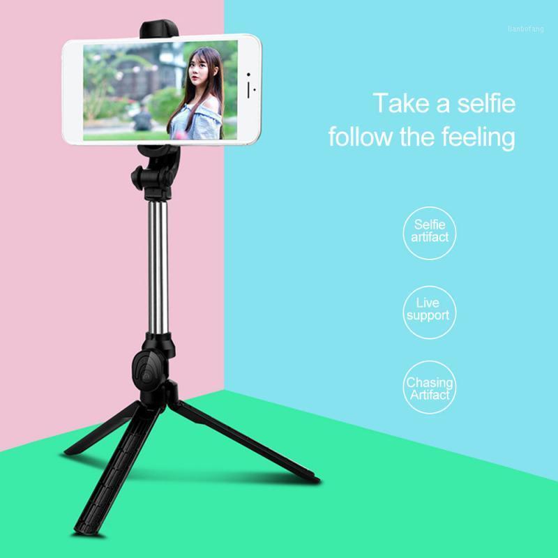 

Wireless Bluetooth Selfie Stick Portable Handheld Monopod Foldable Mini Tripod With Shutter Button For 11 Samsung S20 S101