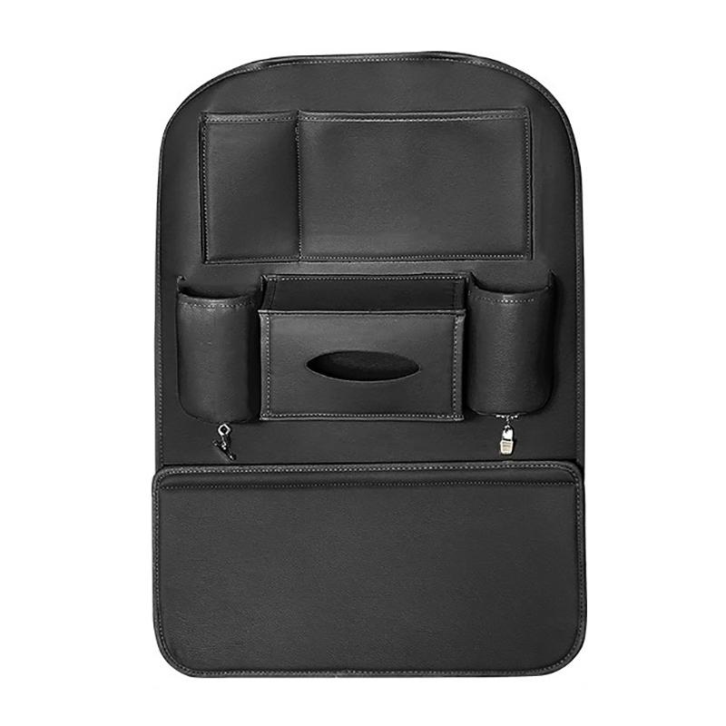 

Car Rear Seat Storage Bag, Seat Back Bag, Garbage Multifunctional Rear Storage Fixed Hanging Bag
