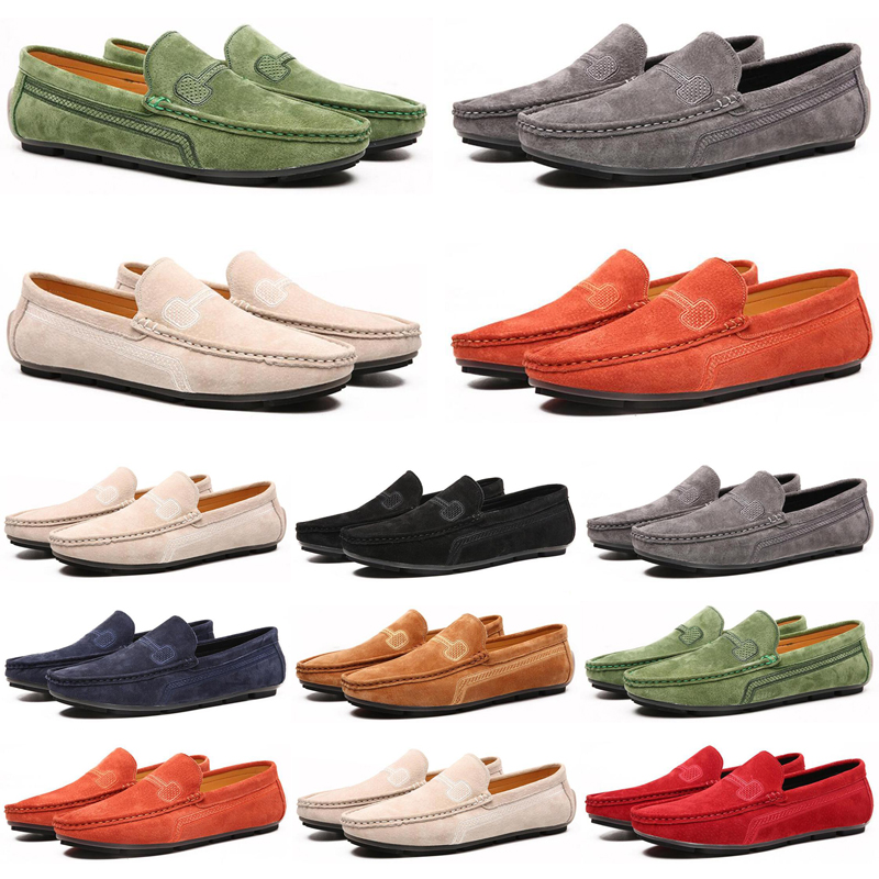 

wholesale luxury espadrilles men casual shoes black loafers flat slip on fashion mens trainers sneakers size 40-47, #1
