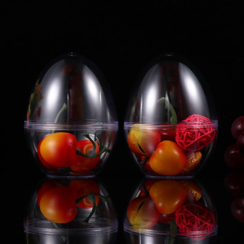 

6Pcs Creative Transparent Hollow Candy Boxes for Easter Christmas Size