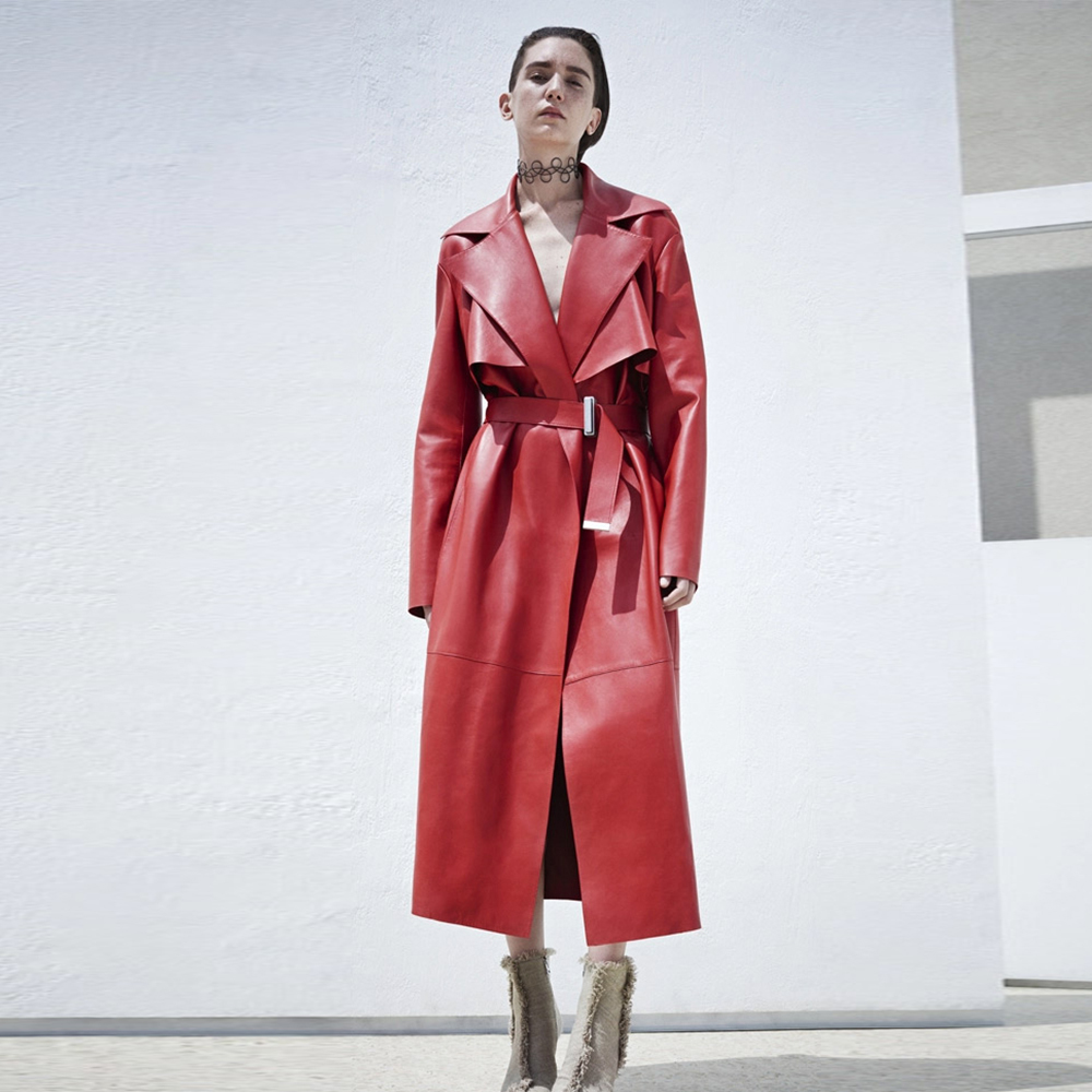 

2021 The New Ocstrade New Red Fashion Woman Winter Coats Women's Party Jacket Night Wear Long Coat Awd9, Beige