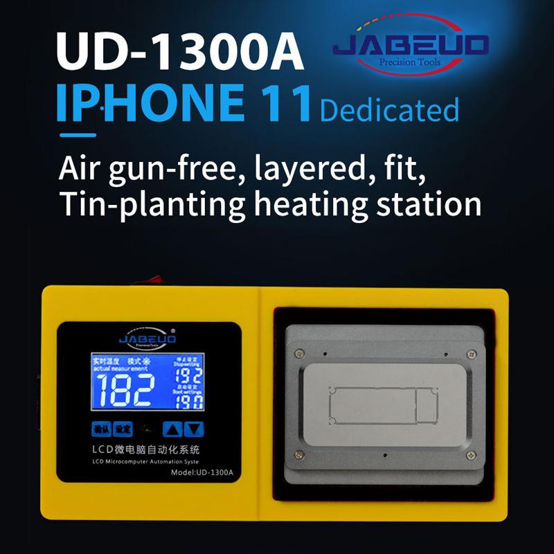 

JABE UD-1300A Intelligent Air Gun-free Layered For 11/11 Pro MaxTin Planting Heating Station Lamination Integration