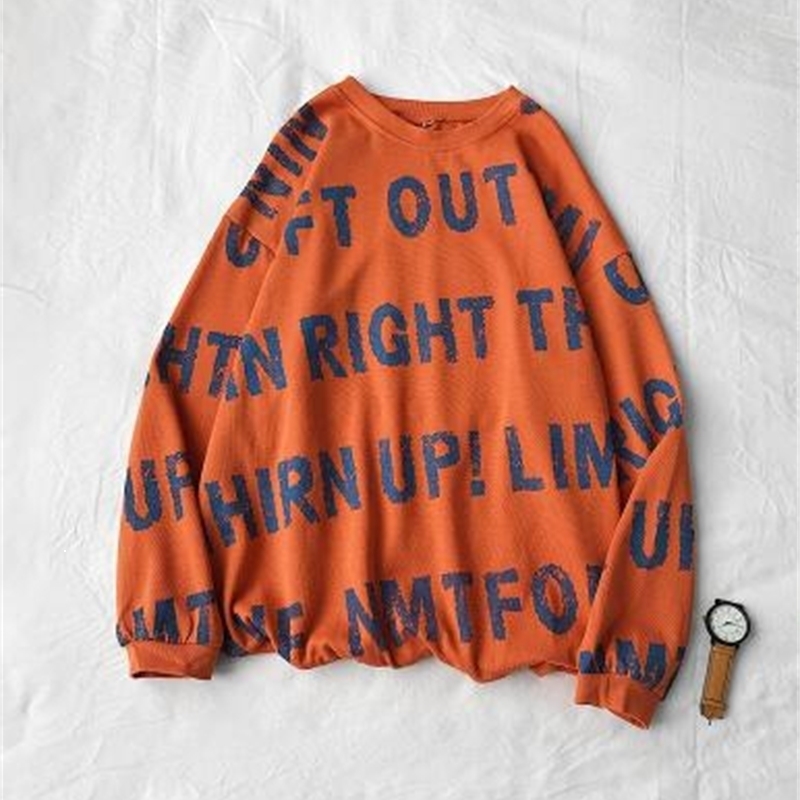 

Autumn 2021 the New Listing Hoodies Wild Card Around Neck Tide Loose Couple Student Bottom Free ZCYA, Black