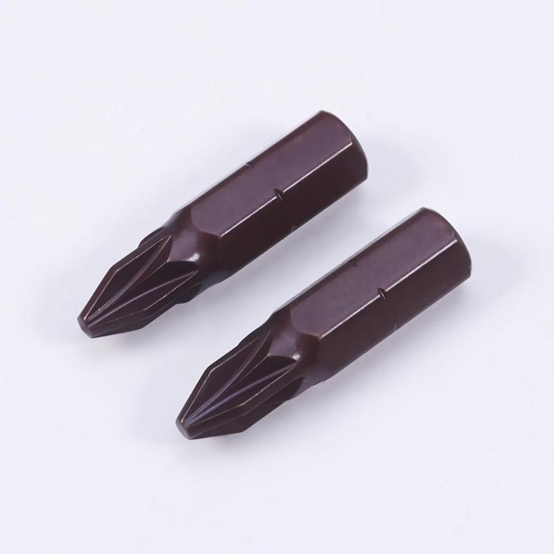 

Hot 12pcs Security PZ2 Magnetic Screwdriver Bits 25mm Length S2 Steel 1/4 Inch Hex Shank Pozidriv Screw Driver Bit